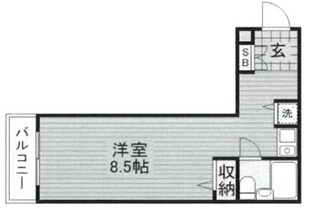 エスタ梅ヶ丘の物件間取画像